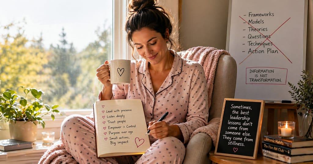 The Day I Learned More About Leadership in My Pyjamas Than in a Coaching Conversation