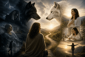 Two Wolves